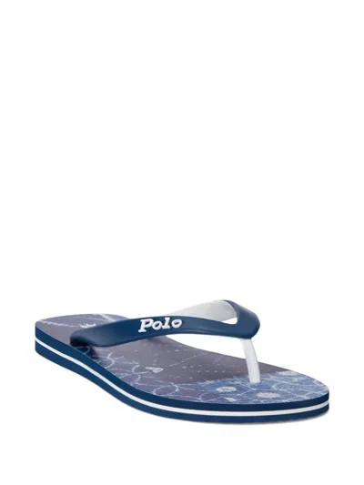 Polo Ralph Lauren Bolt Print Flip-flop