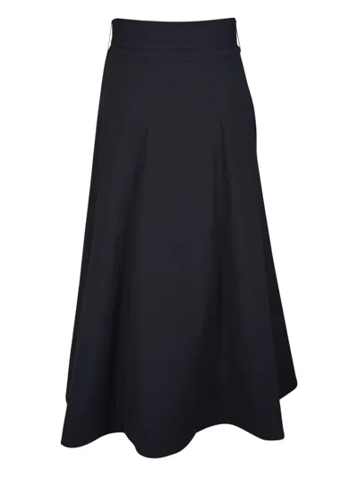 Veronica Beard Cotton Midi Skirt
