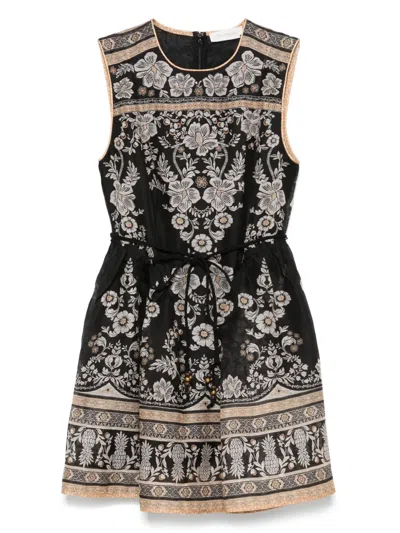 Shop Zimmermann Balance Peplum Mini Dress