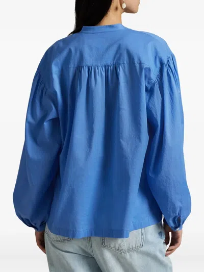 Polo Ralph Lauren Balloon-sleeve Button-up Shirt