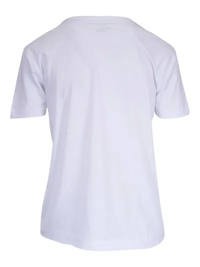 Majestic V-neck T-shirt In White