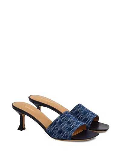 Ferragamo 55mm Monogram Mules