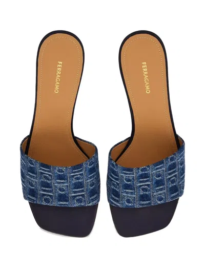 Ferragamo 55mm Monogram Mules
