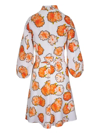 Akris Punto Carnation Mini Dress