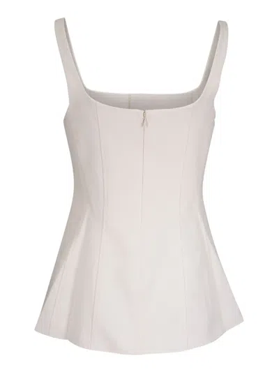 Veronica Beard Liana Stretch Cotton Tunic Top