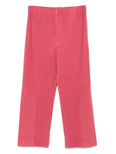 Issey Miyake Wide-leg Trousers Featuring Pleated Detail