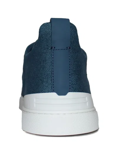 Zegna Low Top Sneakers Contrast Sole