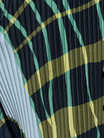 Issey Miyake Windswept Plaid Shorts