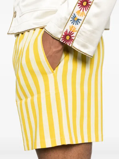 Bode Yellow Medalist Shorts