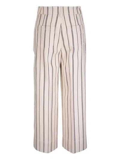 Akris Punto Pinstripe Trousers