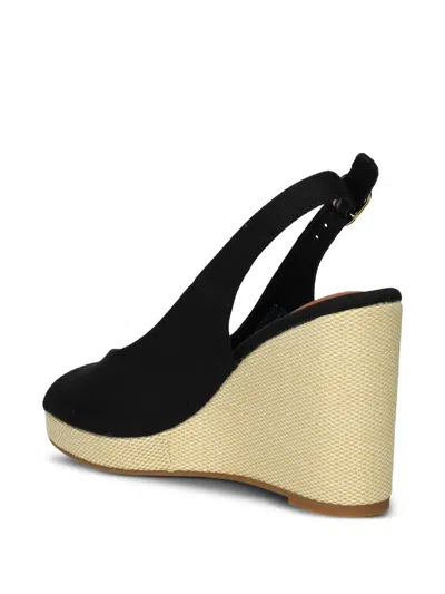Tommy Hilfiger 100mm Canvas Slingback Espadrilles