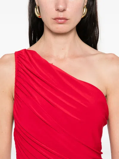 Norma Kamali Pickleball Diana Ruched Minidress