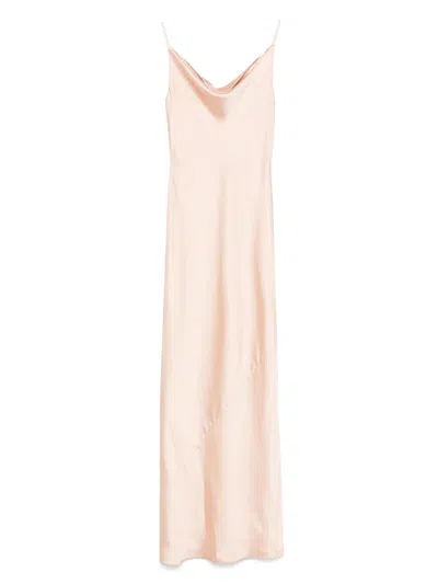 Norma Kamali Maria Cowl Neck Slip Gown