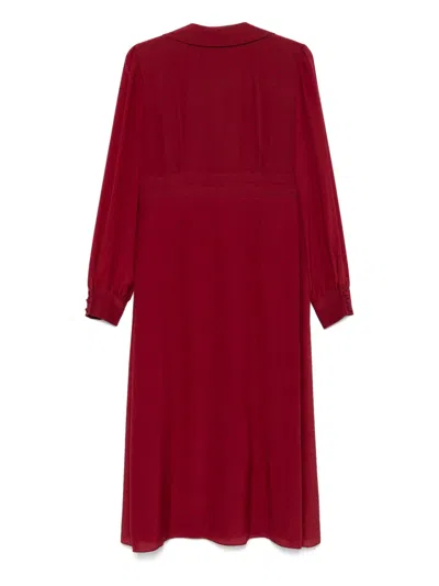 Alessandra Rich Polka-dot Collar Dress