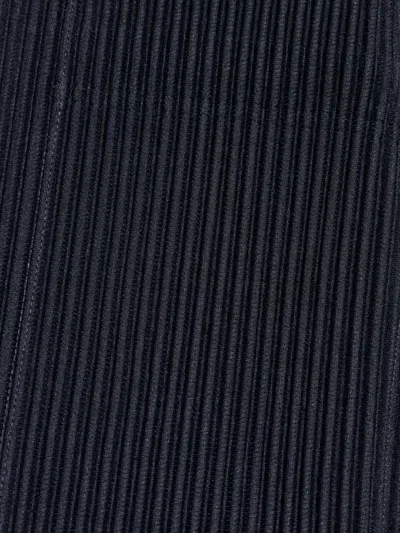 Issey Miyake Pleated Single-breasted Blazer