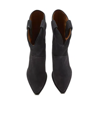 Isabel Marant Women Dahope Suede Leather Boots