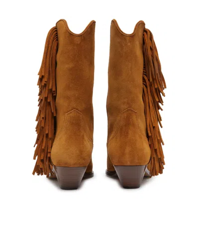 ISABEL MARANT HIGH HEEL MID-CALF BOOTS 