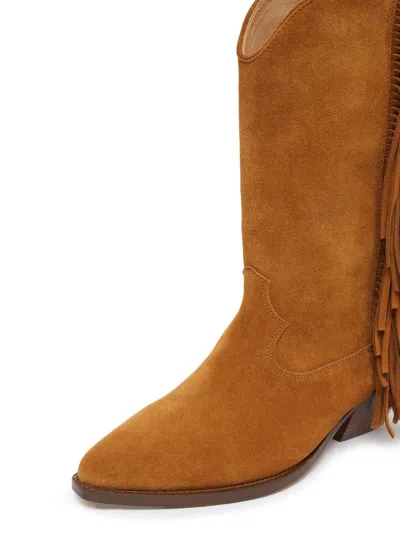 ISABEL MARANT HIGH HEEL MID-CALF BOOTS 