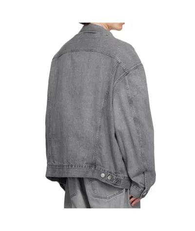 Junya Watanabe Oversized Denim Jacket With Adjustable Back Tabs