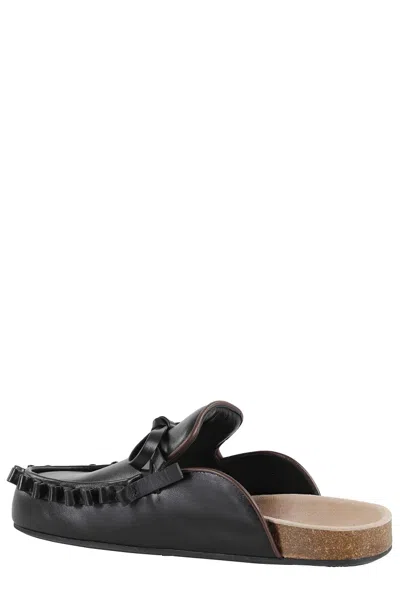 Jw Anderson J. W. Anderson Ruffle Loafer In Black