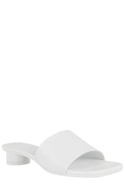 Mm6 Maison Margiela Mm6 By Maison Margiela Numeric Engraved Sandal With Cylindrical Heel