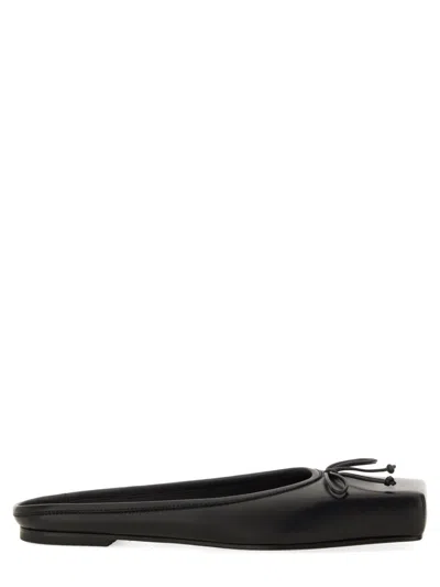Jacquemus Les Mules Plates Leather Ballet Flat