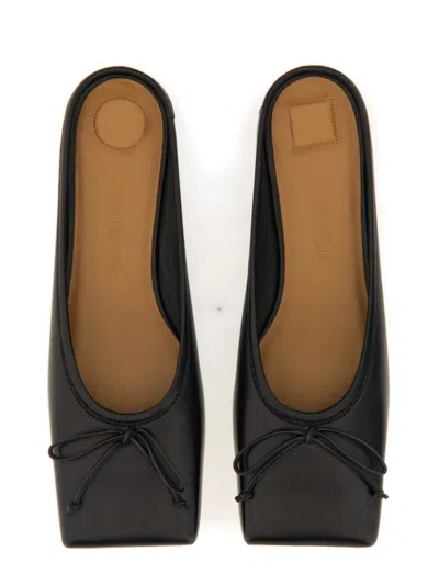 Jacquemus Les Mules Plates Leather Ballet Flat