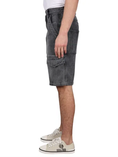 Isabel Marant Timy Bermuda Shorts Multiple Pockets