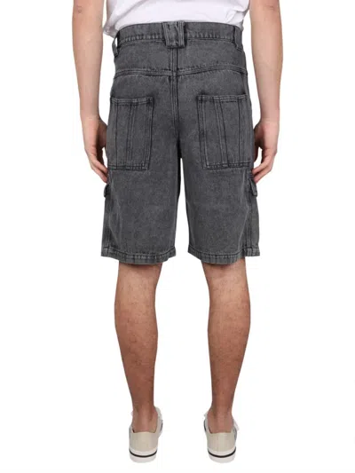 Isabel Marant Timy Bermuda Shorts Multiple Pockets