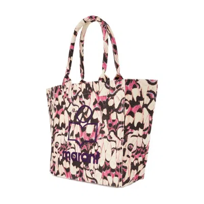 Isabel Marant Yenky Small Butterfly-print Canvas Tote Bag