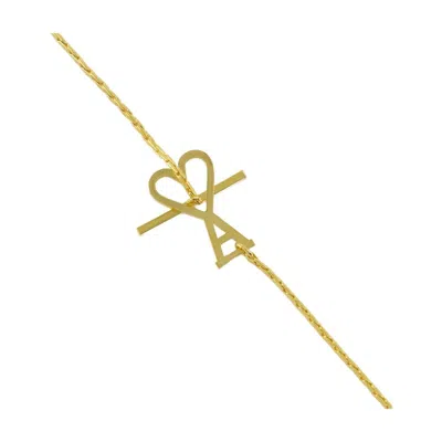 Ami Alexandre Mattiussi Ami Paris Adc 2 In 1 Chain Necklace