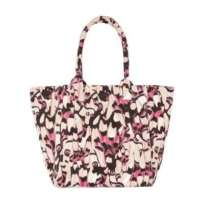 Isabel Marant Yenky Small Butterfly-print Canvas Tote Bag