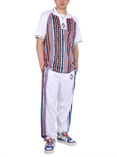 Marcelo Burlon County Of Milan Marcelo Burlon Jogging Pants With High Neck And Zipper Closure