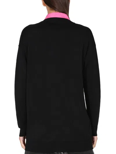 Moschino V-neck Button Closure Cardigan
