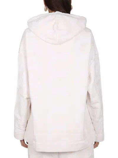 Marc Jacobs Women Monogram Sweatshirt In White