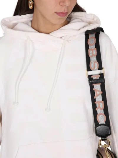 Marc Jacobs Women Monogram Sweatshirt In White