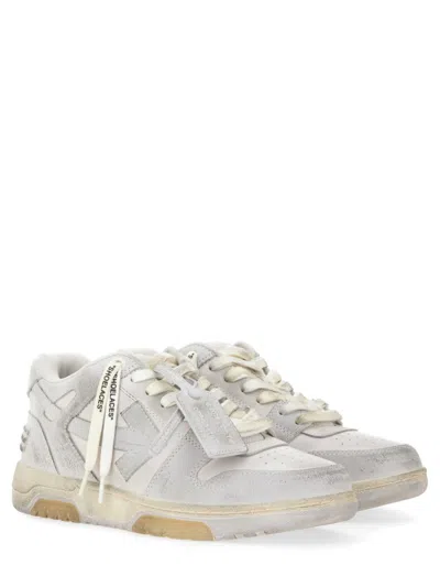 Off-white Men's Out Of Office Sneakers | Size 40 | Omia189 Color C99lea0140101 In Gray