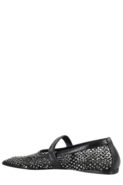 Marni Mary Jane Ballet Flats In Black Polyuretan