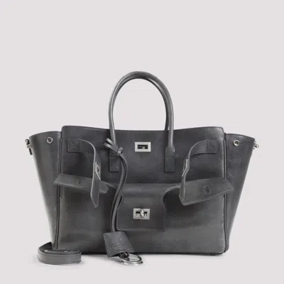 Balenciaga Grey Bel Air Small Carry-all Bag