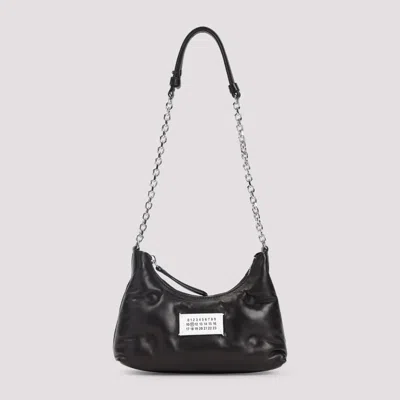 Maison Margiela Black Leather Glam Slam Hobo