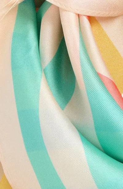 Kurt Geiger London Mixed Stripe Silk Bandana