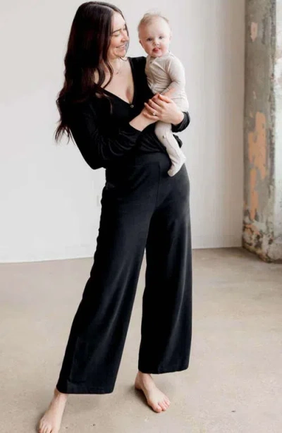 Of An Origin Nursing & Maternity Everywhere Long-sleeve Wrap Blouse