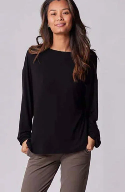 Of An Origin Nursing & Maternity Everywhere Long-sleeve Wrap Blouse