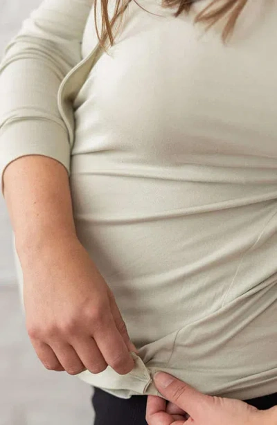Of An Origin Nursing & Maternity Everywhere Long-sleeve Wrap Blouse