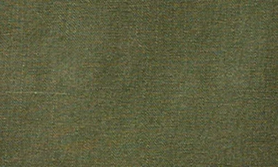 Mango Regular Fit Linen Button-up Shirt In Green