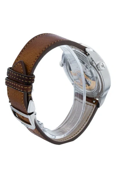 Watchfinder & Co. Jaeger-lecoultre  2022 Master Control Geographic Leather Strap Watch, 40mm