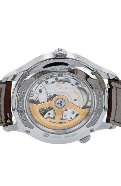 Watchfinder & Co. Jaeger-lecoultre  2022 Master Control Geographic Leather Strap Watch, 40mm