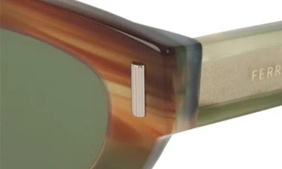 Ferragamo 49mm Small Cat Eye Sunglasses