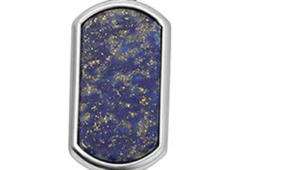 Ettika Lapis Dog Tag Necklace