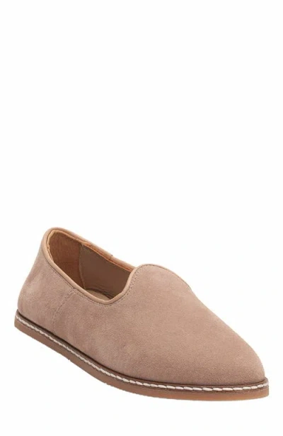 Forever & Always Shoes Istanbul Suede Leather Slip On Flats